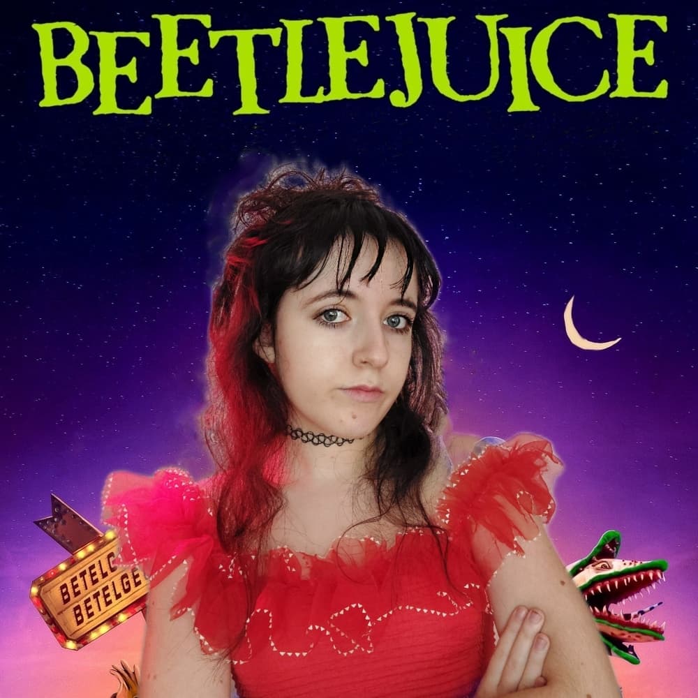 Lydia Deetz  - Beetlejuice cosplay photoshoot cover