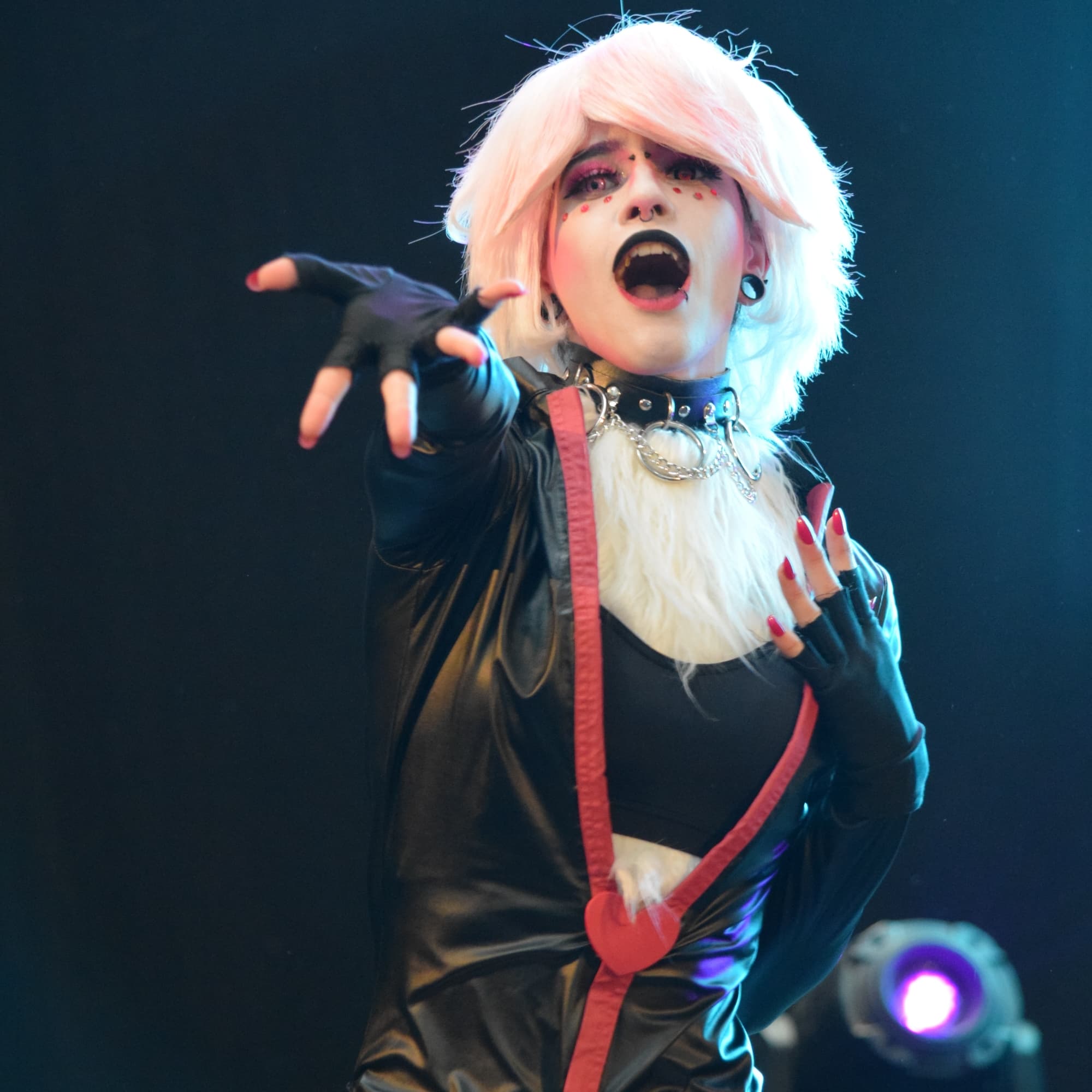 Angel dust•Poison - Hazbin Hotel cosplay photoshoot cover