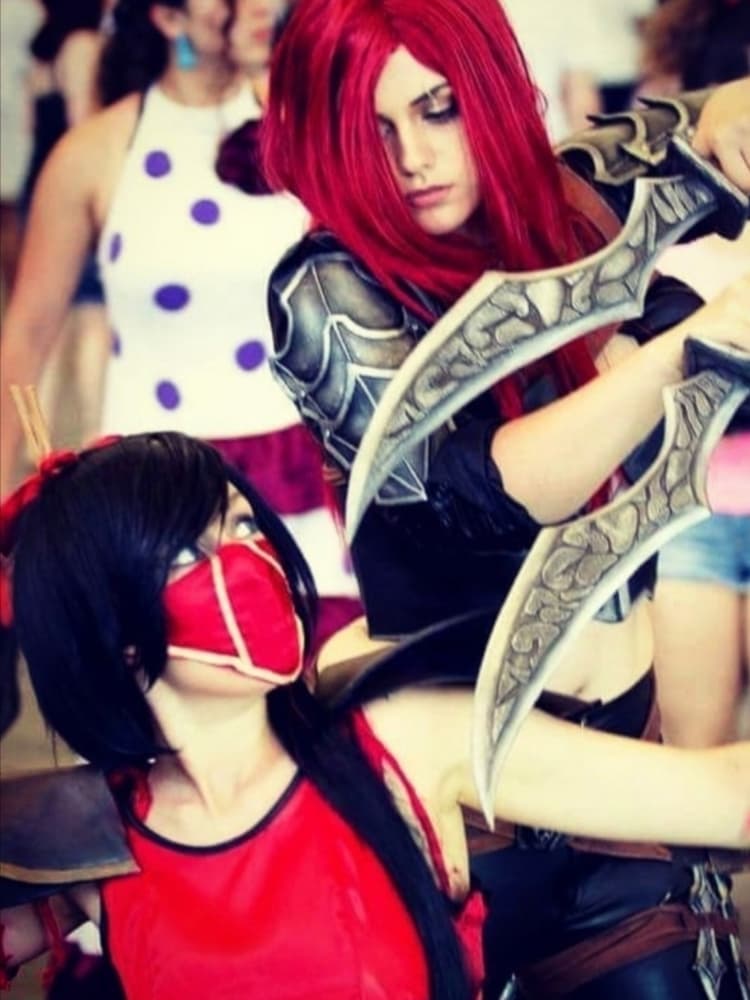 Akali écarlate - lol - Photo 1