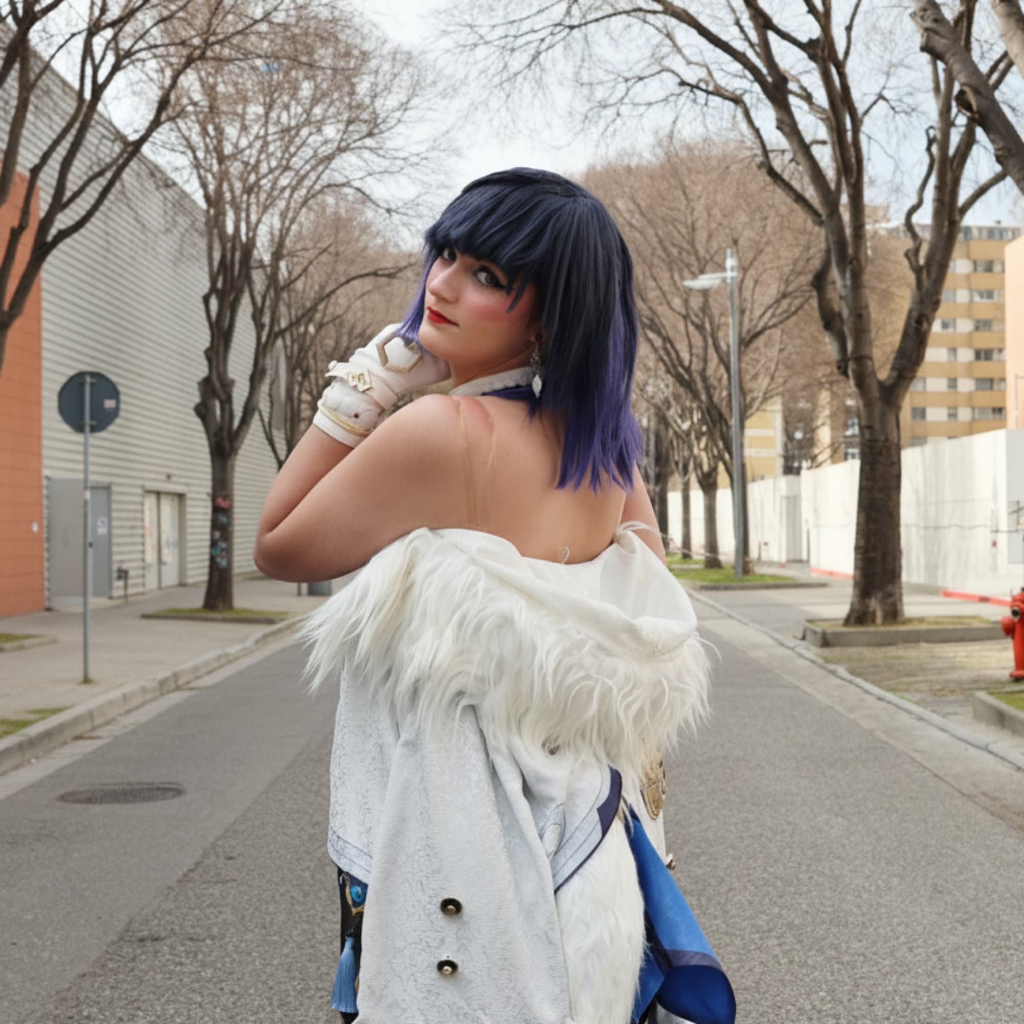 Yelan v2 - Genshin Impact cosplay photoshoot cover