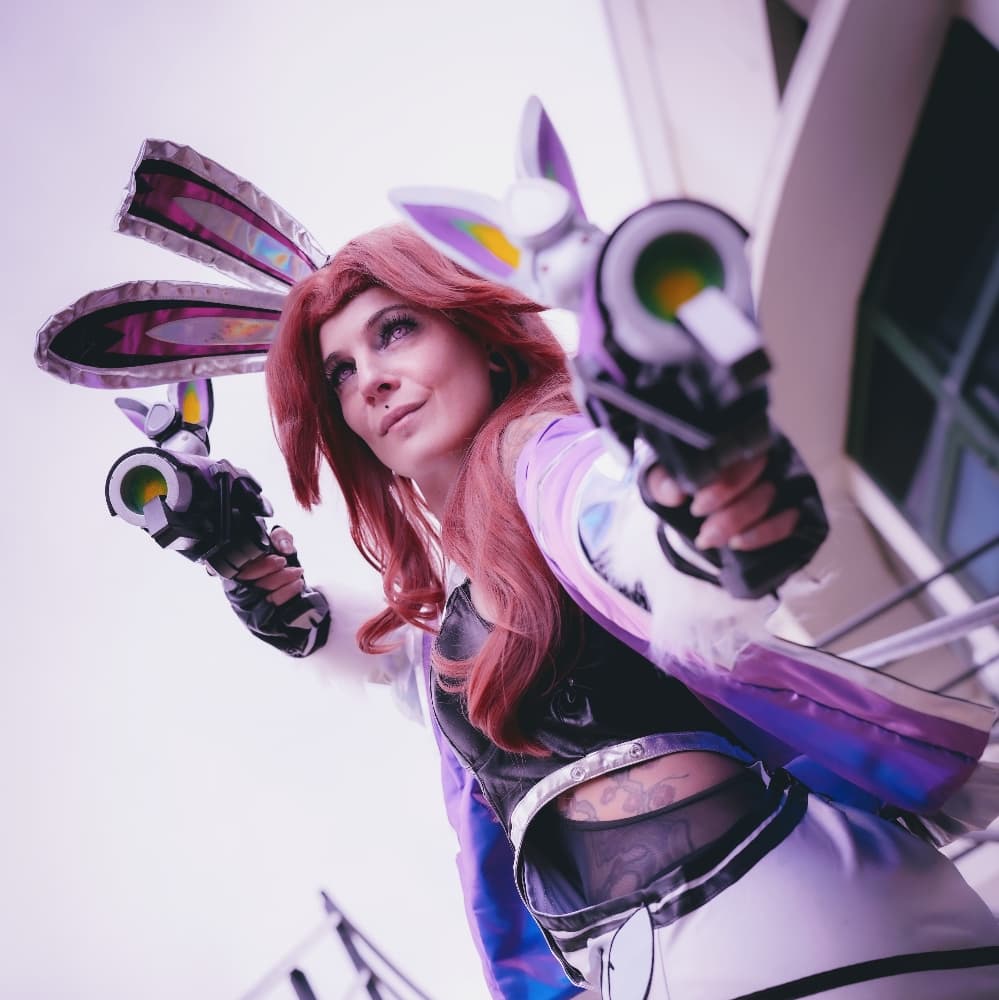 Miss fortune bunny  - Arcane cosplay photoshoot cover