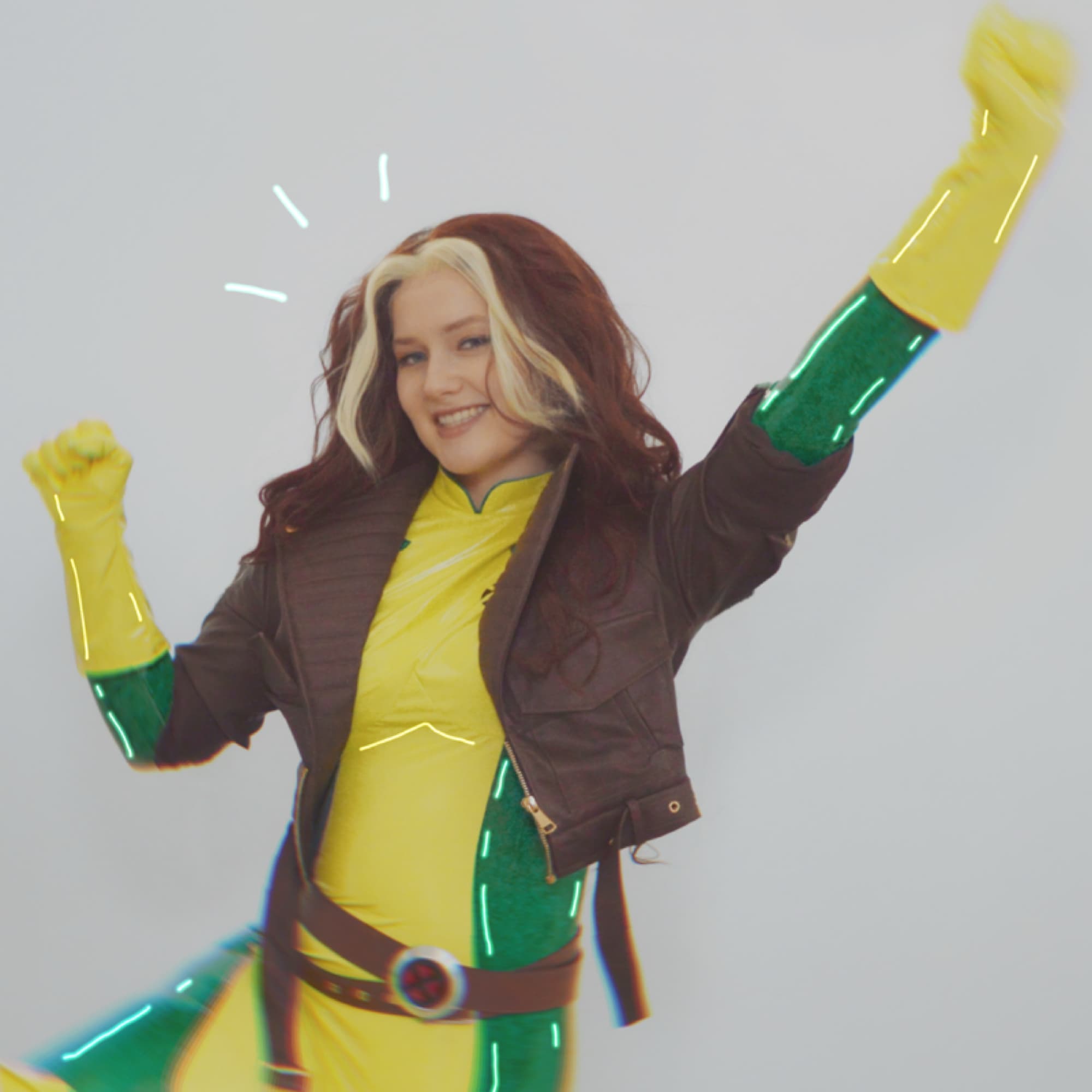 Rogue - Marvel cosplay photoshoot cover