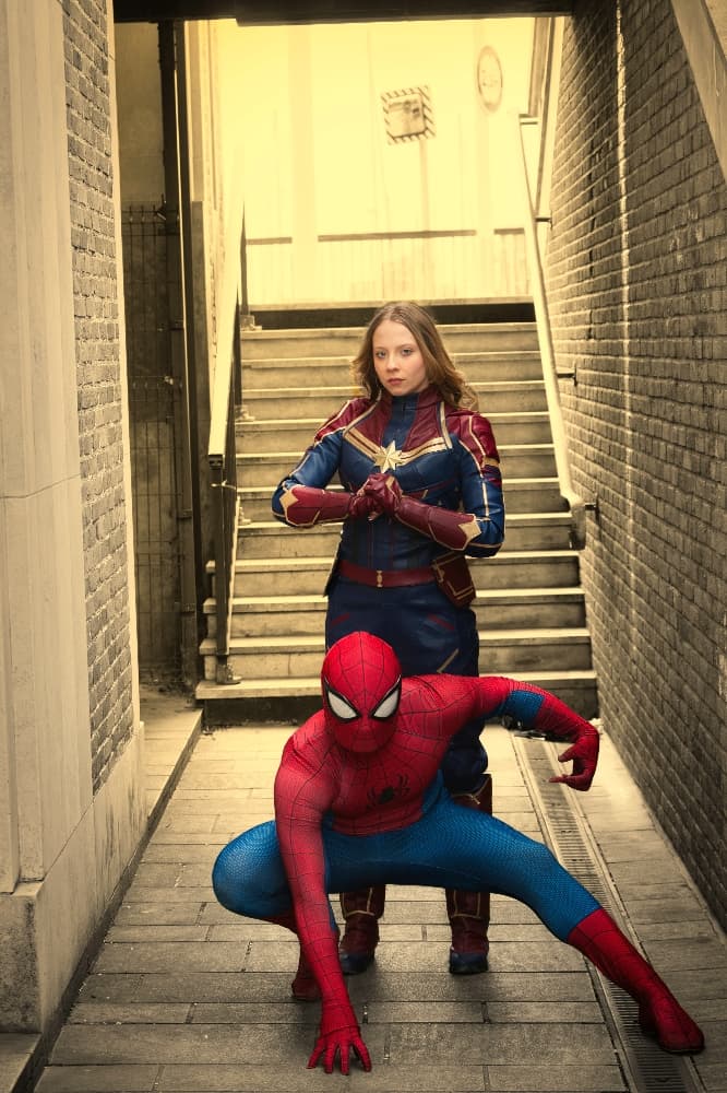 Spidey & Capt Marvel - Photo 9