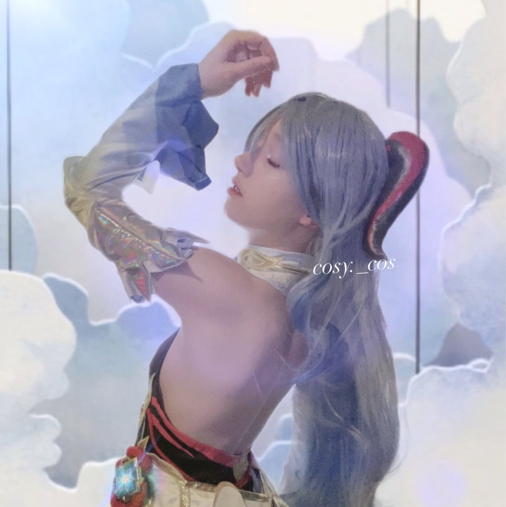 Ganyu  - Genshin Impact cosplay photoshoot cover