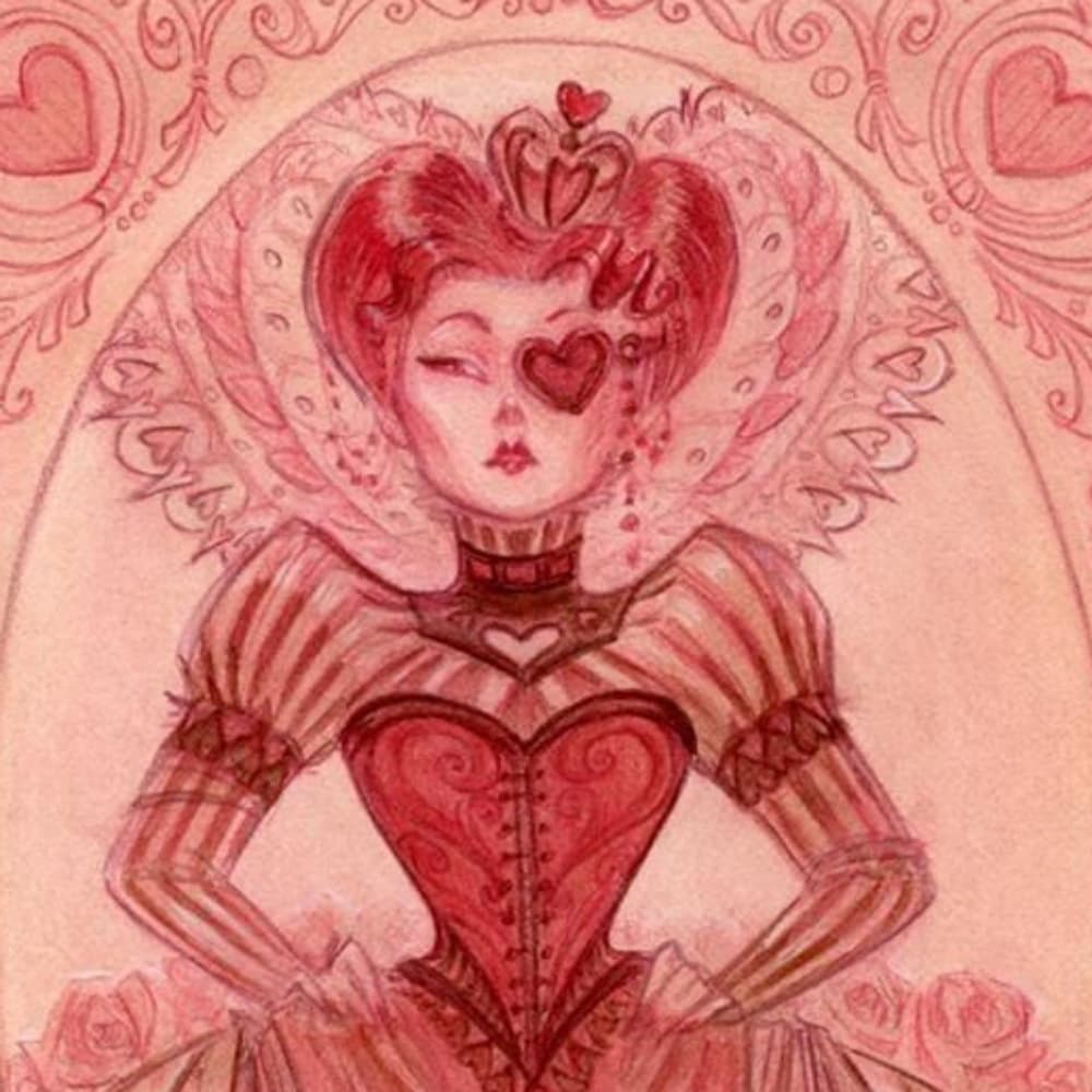 Queen of hearts 