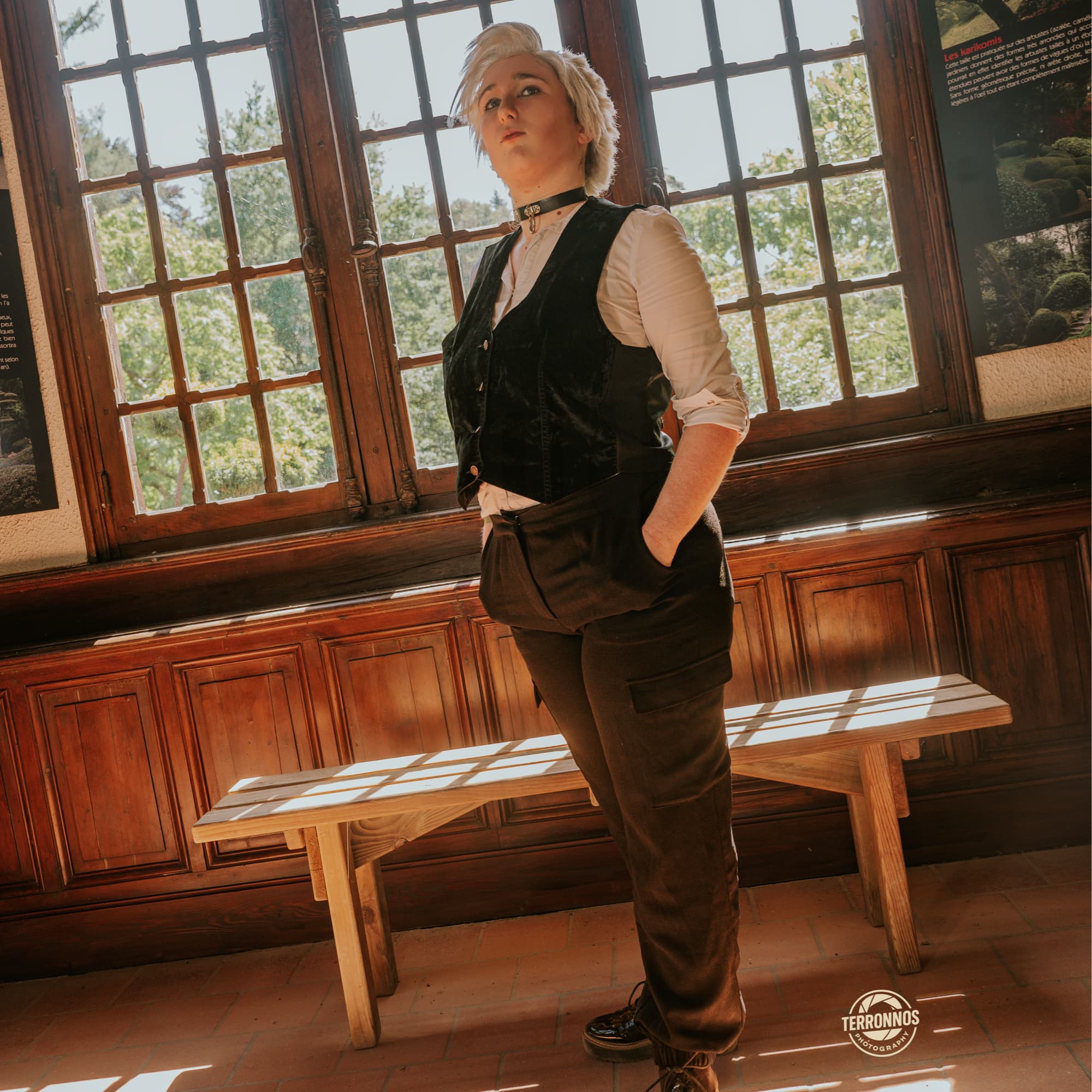 Sylus NDZ - Love and Deepspace cosplay photoshoot cover