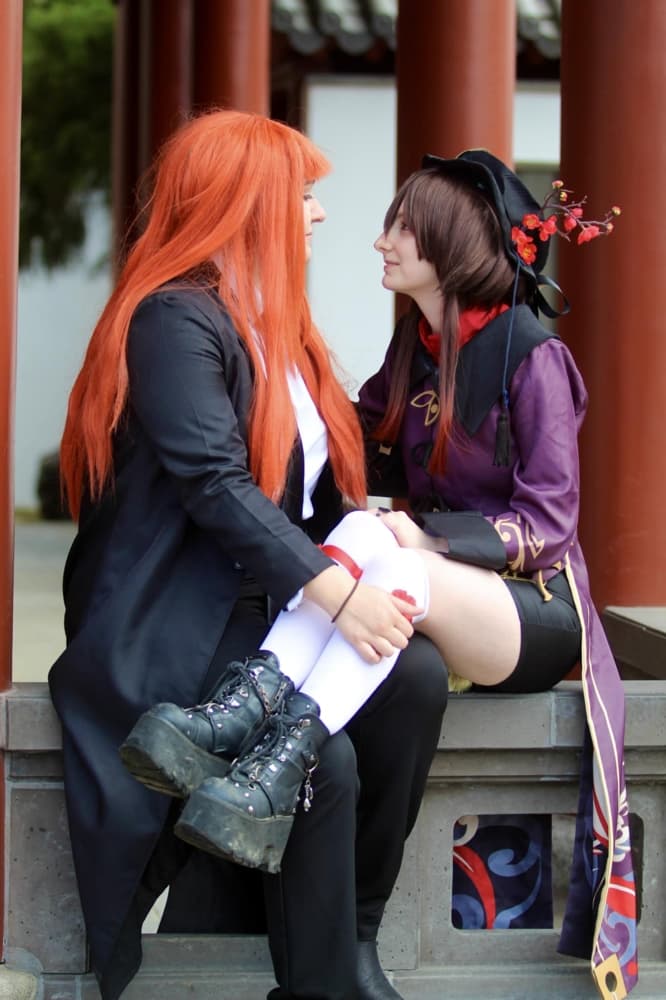 Hu Tao x Makima - Photo 36