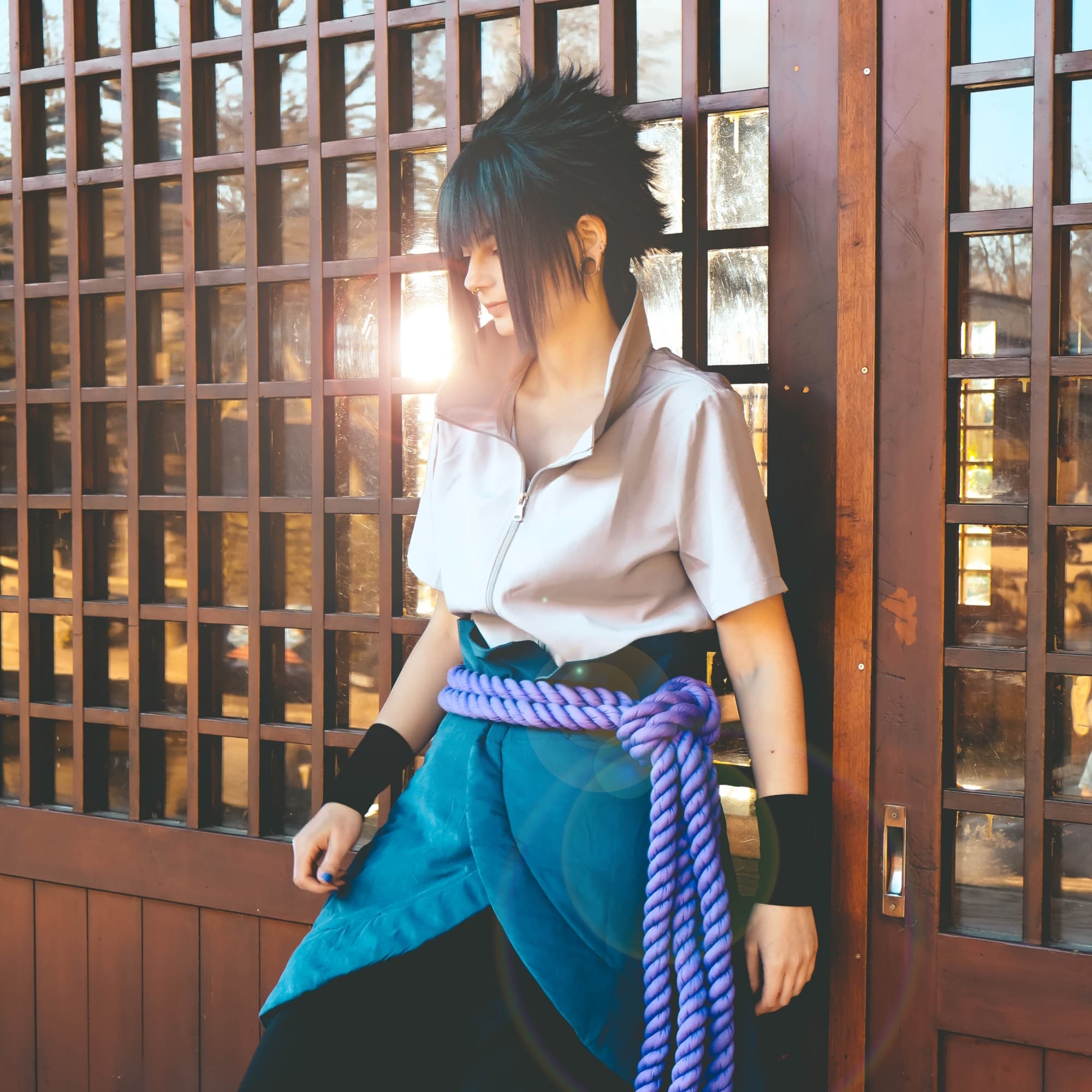 Spring cosplay photoshoot cover