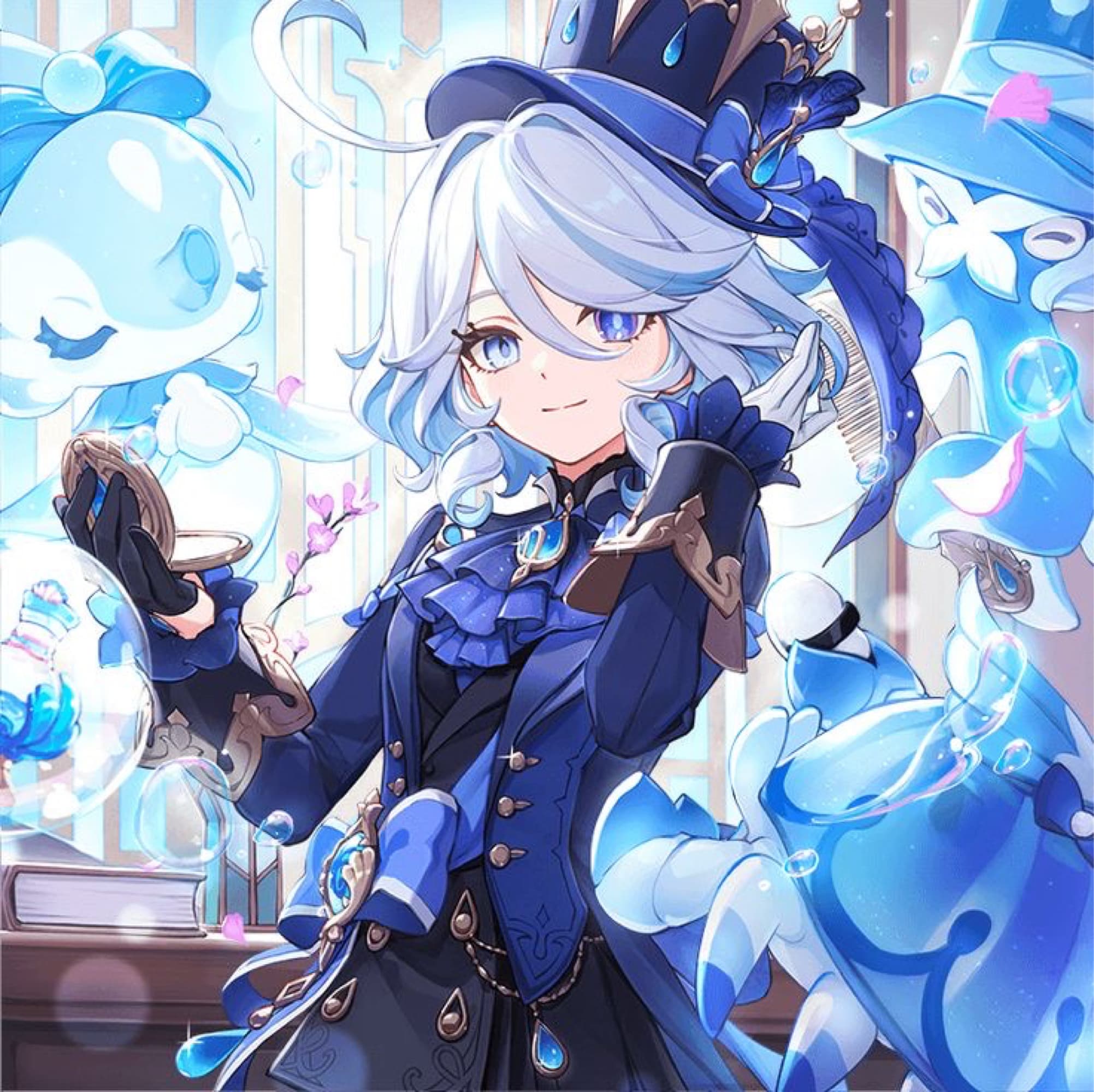 Furina - Genshin Impact cosplay photoshoot cover