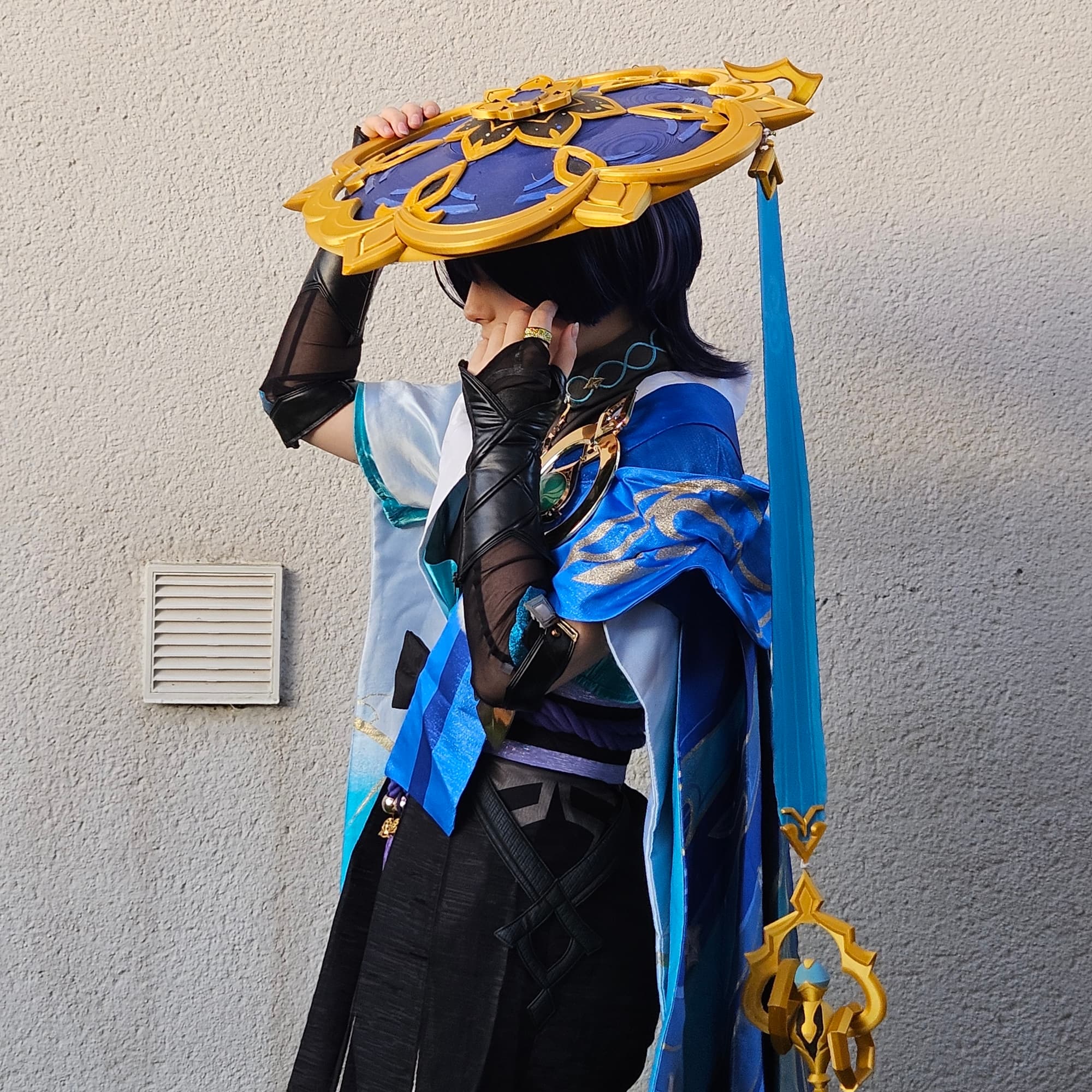 Wanderer - Genshin Impact cosplay photoshoot cover