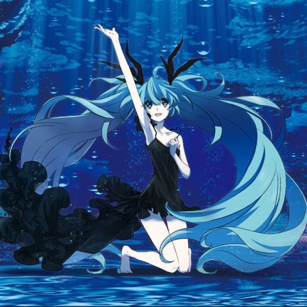 Miku deep sea girl