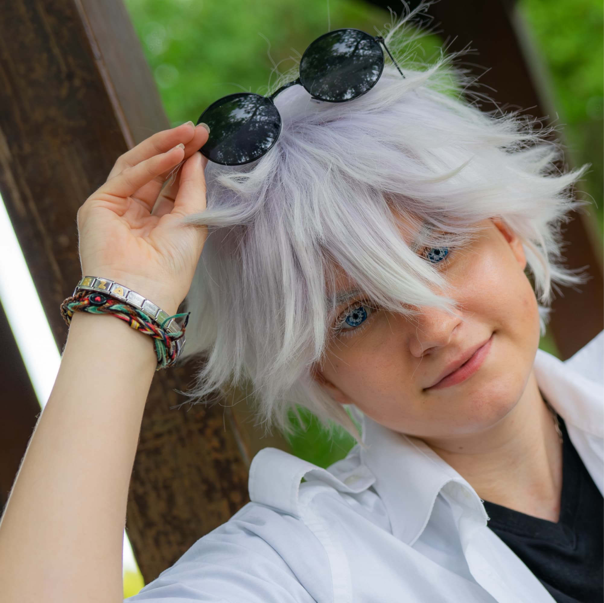 Gojo Satoru - Jujutsu Kaisen cosplay photoshoot cover