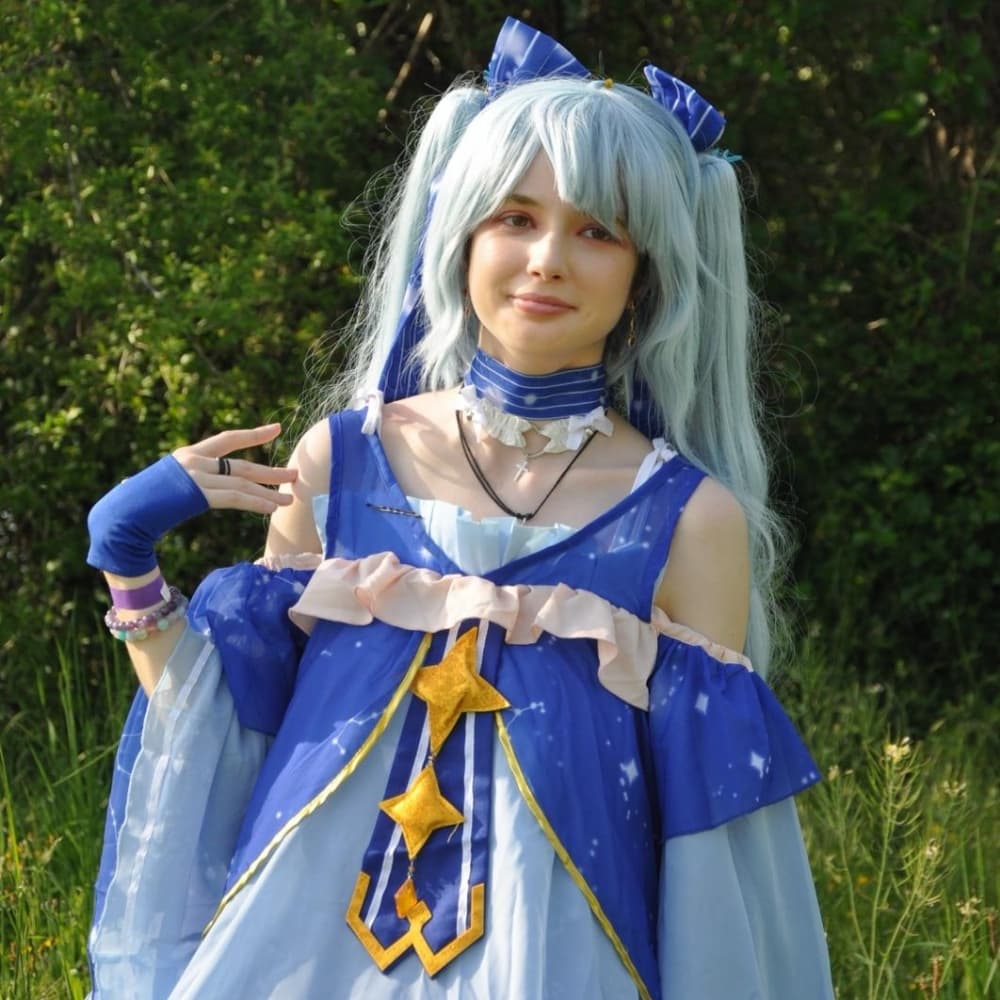 Snow miku 2017 - Vocaloid cosplay photoshoot cover