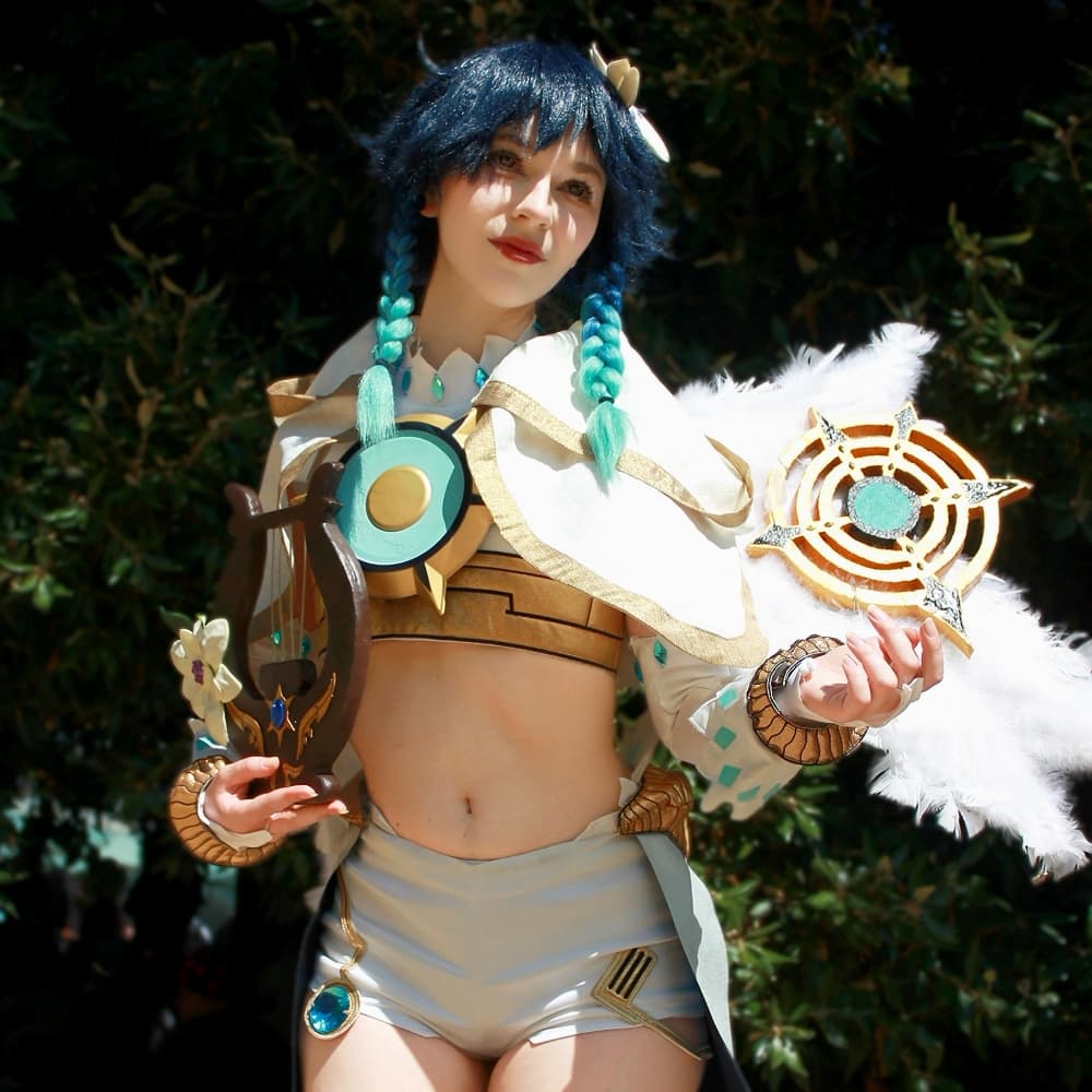 Barbatos - Genshin Impact cosplay photoshoot cover