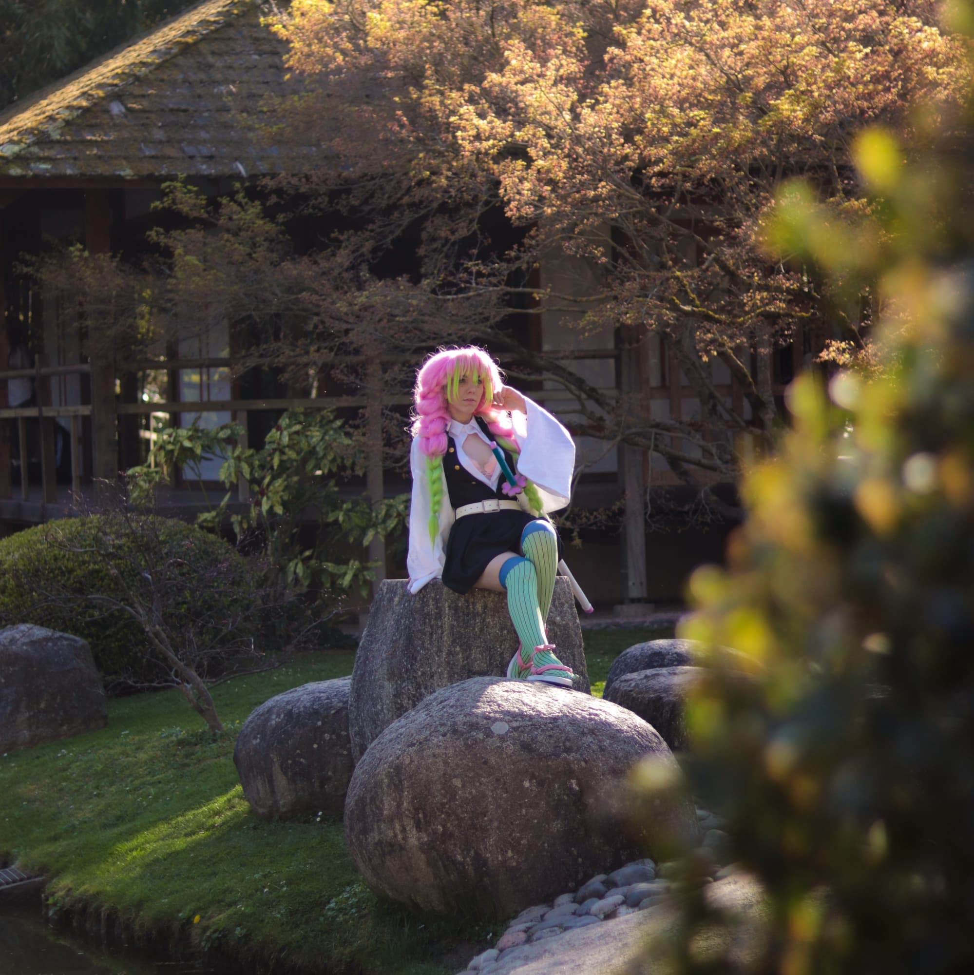 Mitsuri kanroji - Demon Slayer cosplay photoshoot cover