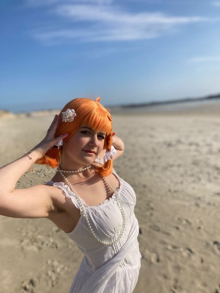 Chika white dress 2 - Photo 13