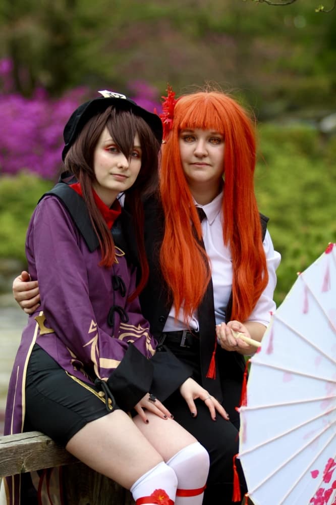 Hu Tao x Makima - Photo 60