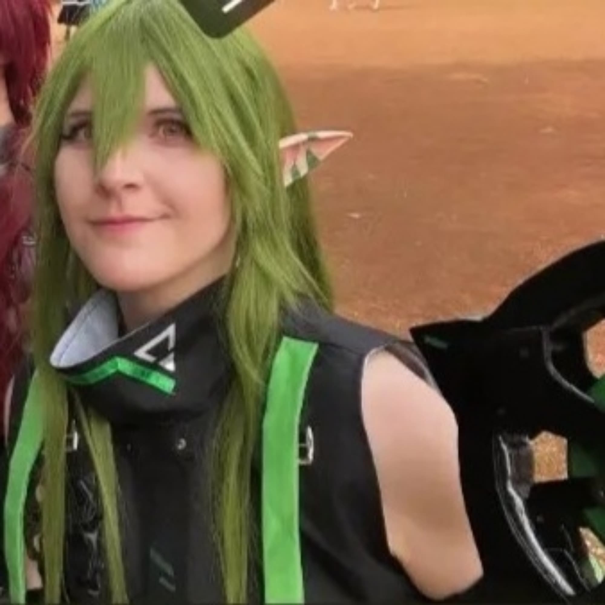 Gavial - Arknights cosplay photoshoot cover