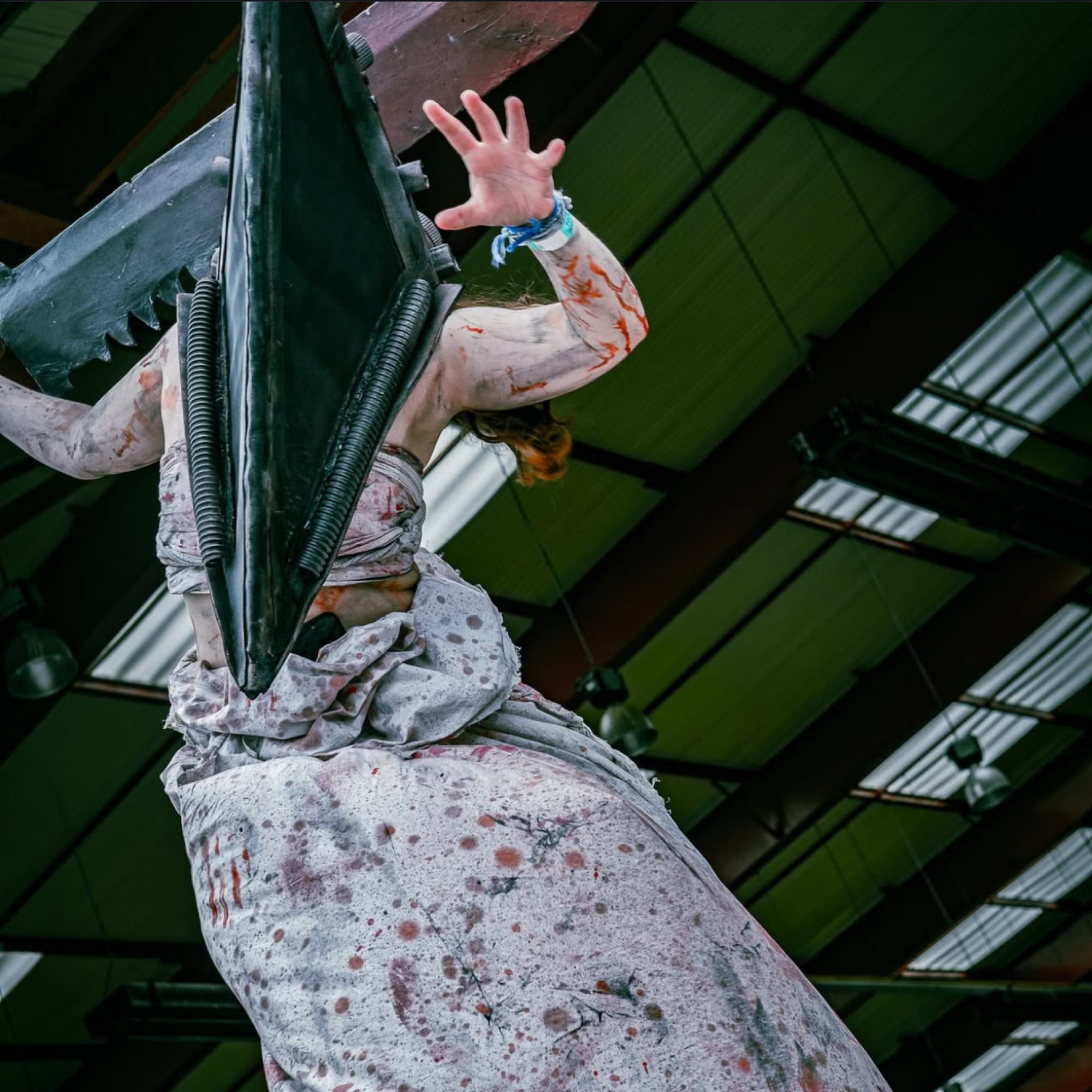Pyramid head  - Silent Hill cosplay photoshoot cover