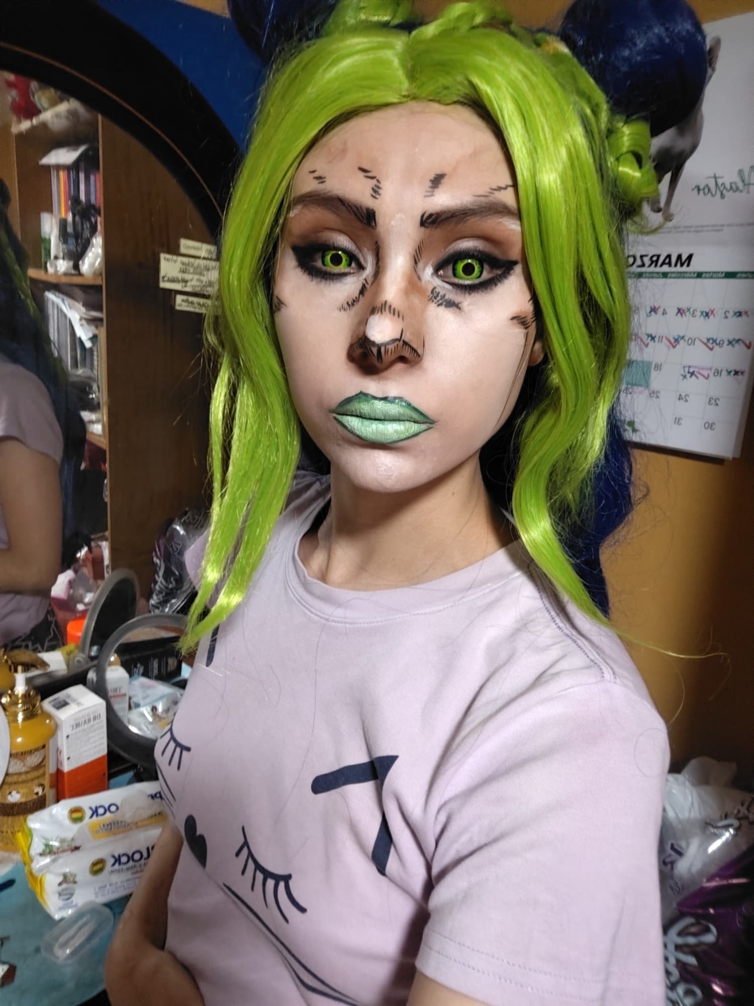 Jojo makeup practice - Photo 2