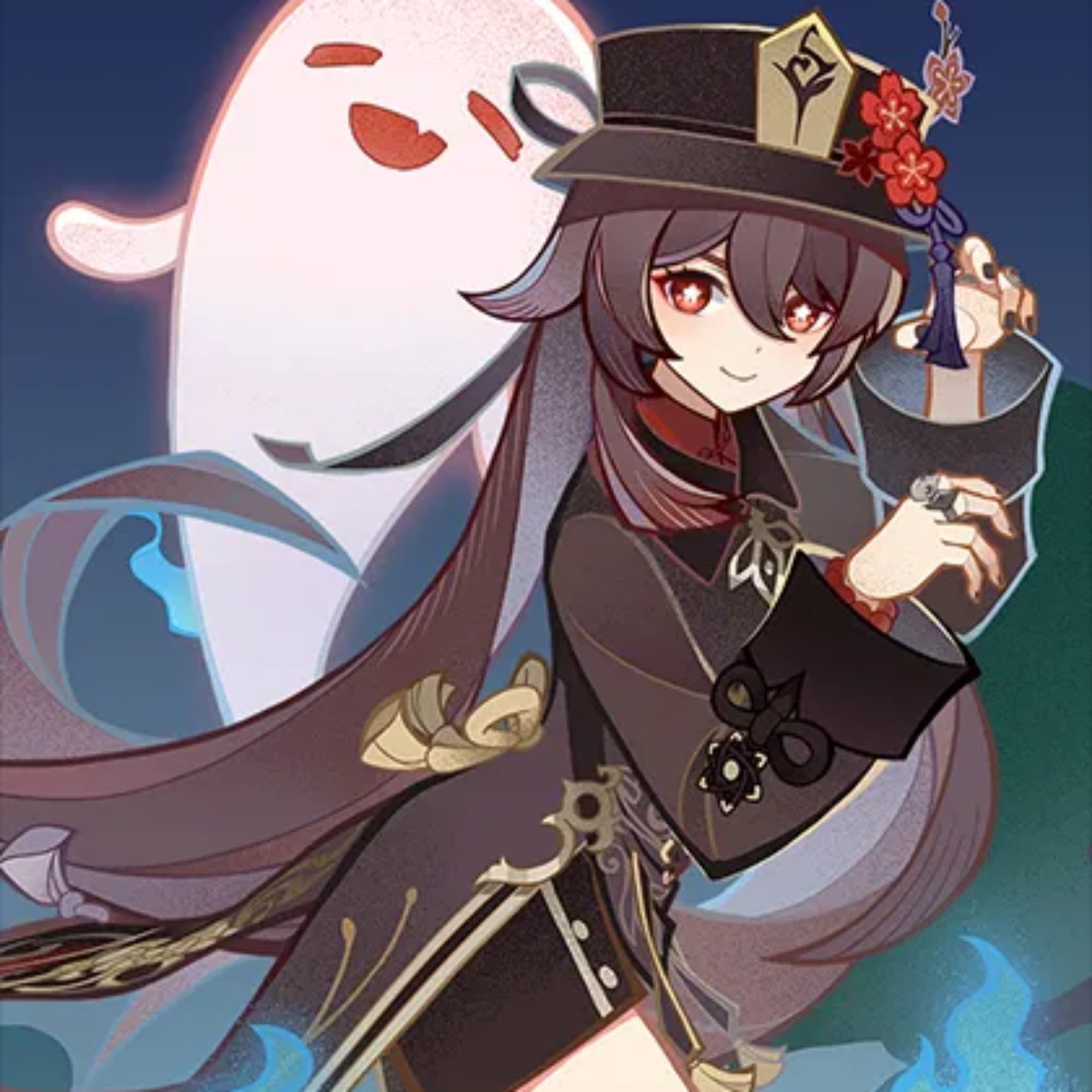 Hu tao ⛩️👻 - Genshin Impact cosplay photoshoot cover