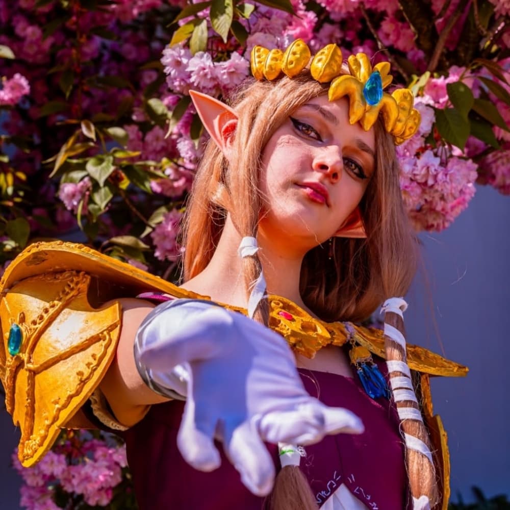 Zelda  - The Legend of Zelda cosplay photoshoot cover