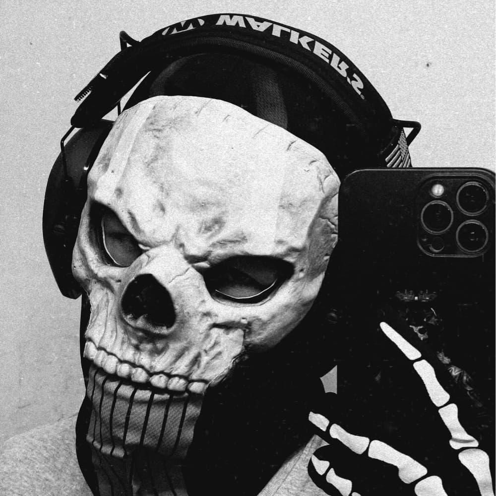 GHOST - Call of Duty cosplay photoshoot cover