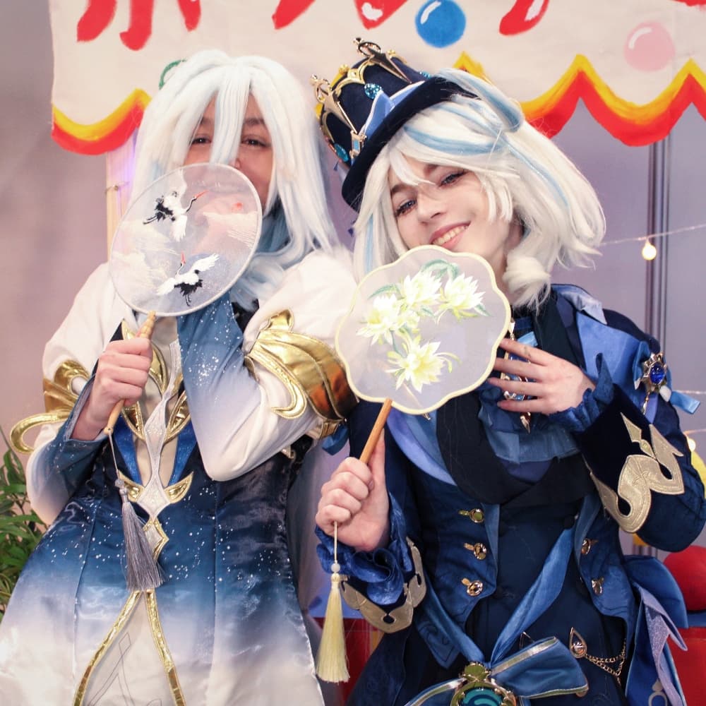 Furina & Focalors - Genshin Impact cosplay photoshoot cover