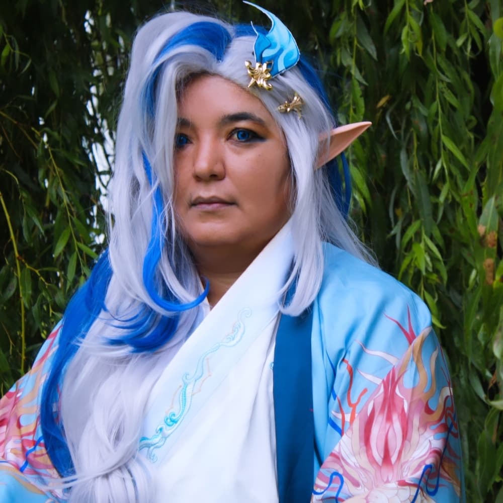 Neuvillette hanfu - Genshin Impact cosplay photoshoot cover