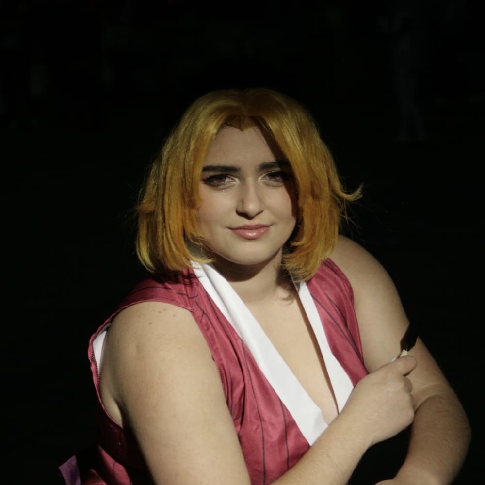 Makio - Demon Slayer cosplay photoshoot cover