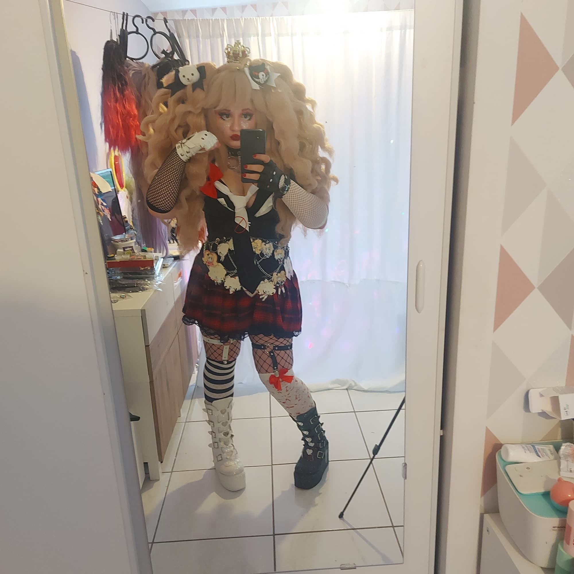 Junko Enoshima 2024 - Danganronpa cosplay photoshoot cover