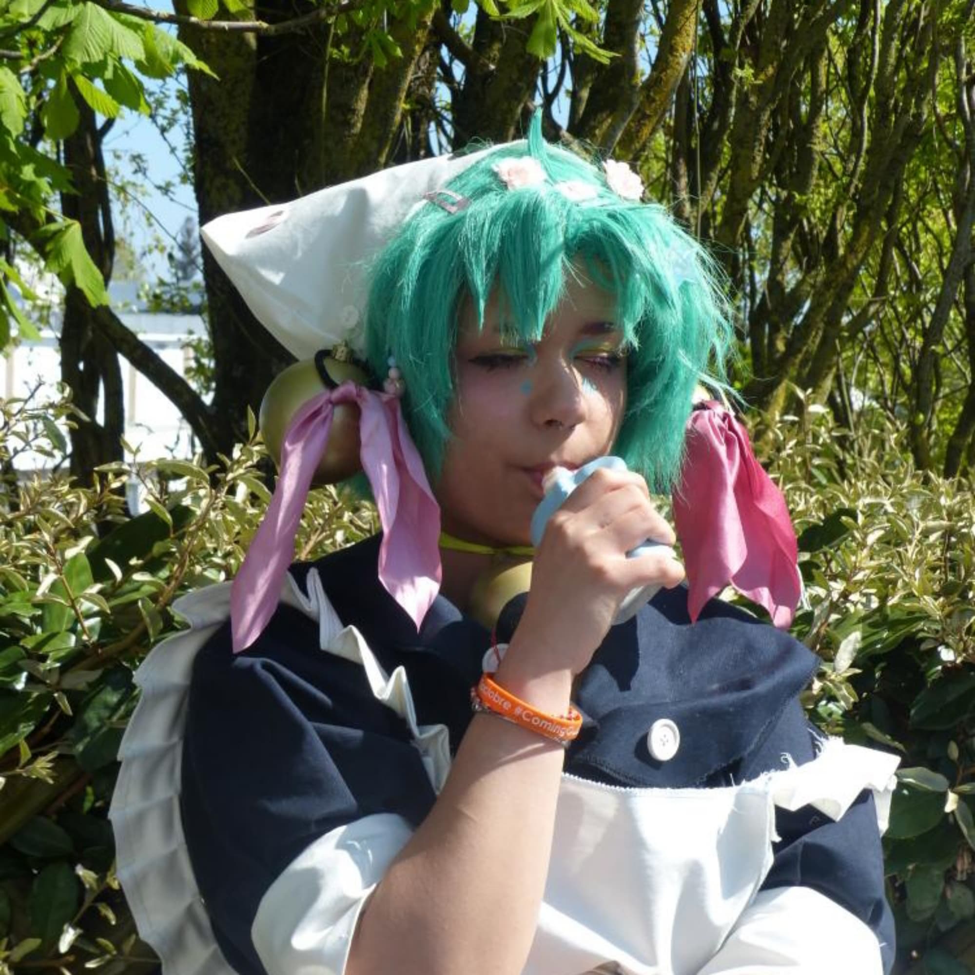 Dejiko - Di Gi Charat cosplay photoshoot cover