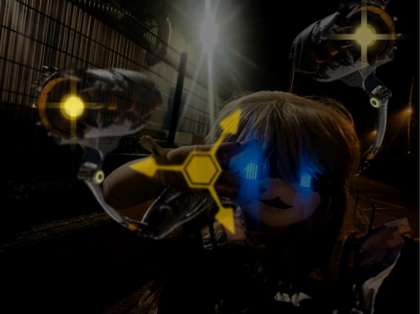 Cyn - Murder Drones cosplay photoshoot cover