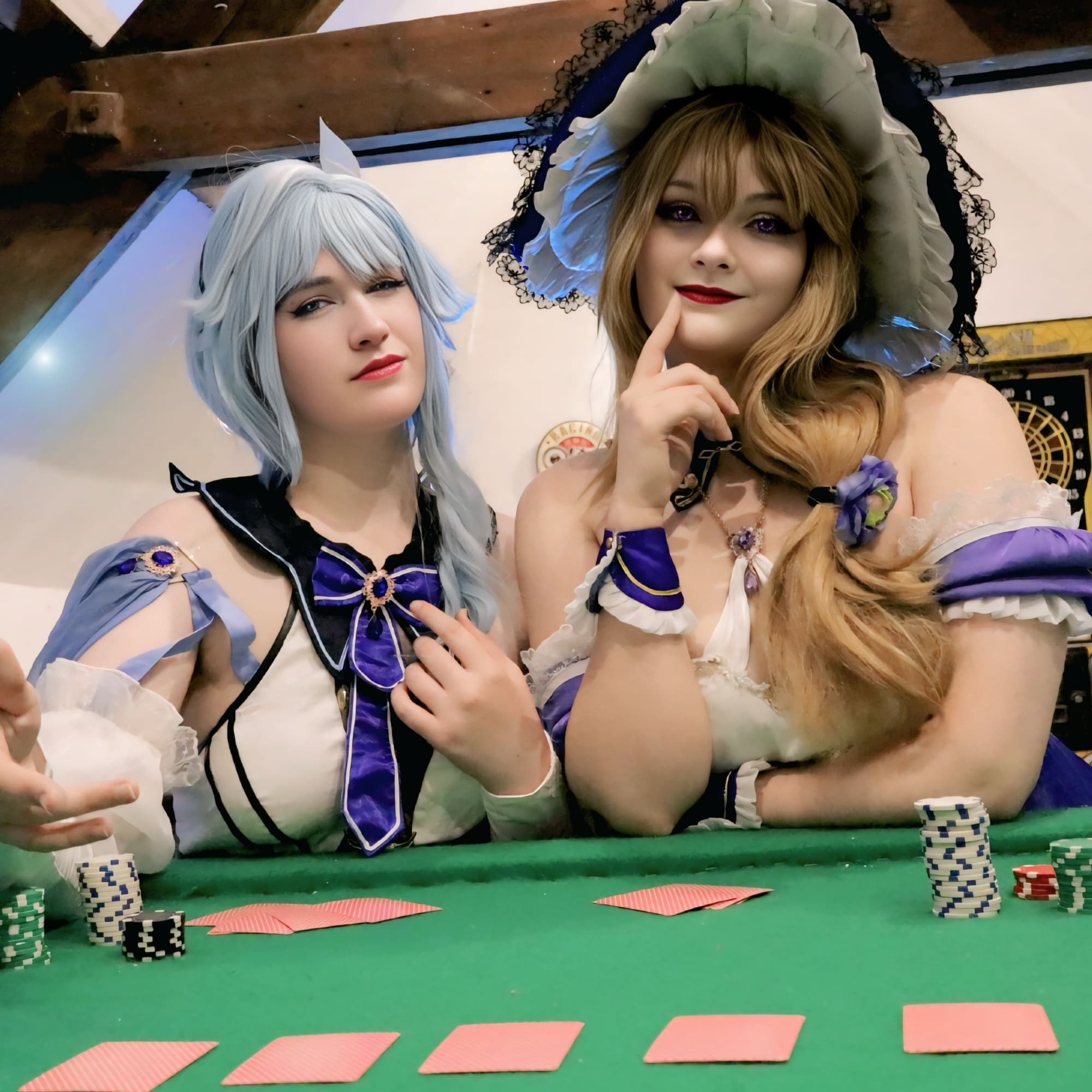 Lisa et Eula maid - Genshin Impact cosplay photoshoot cover