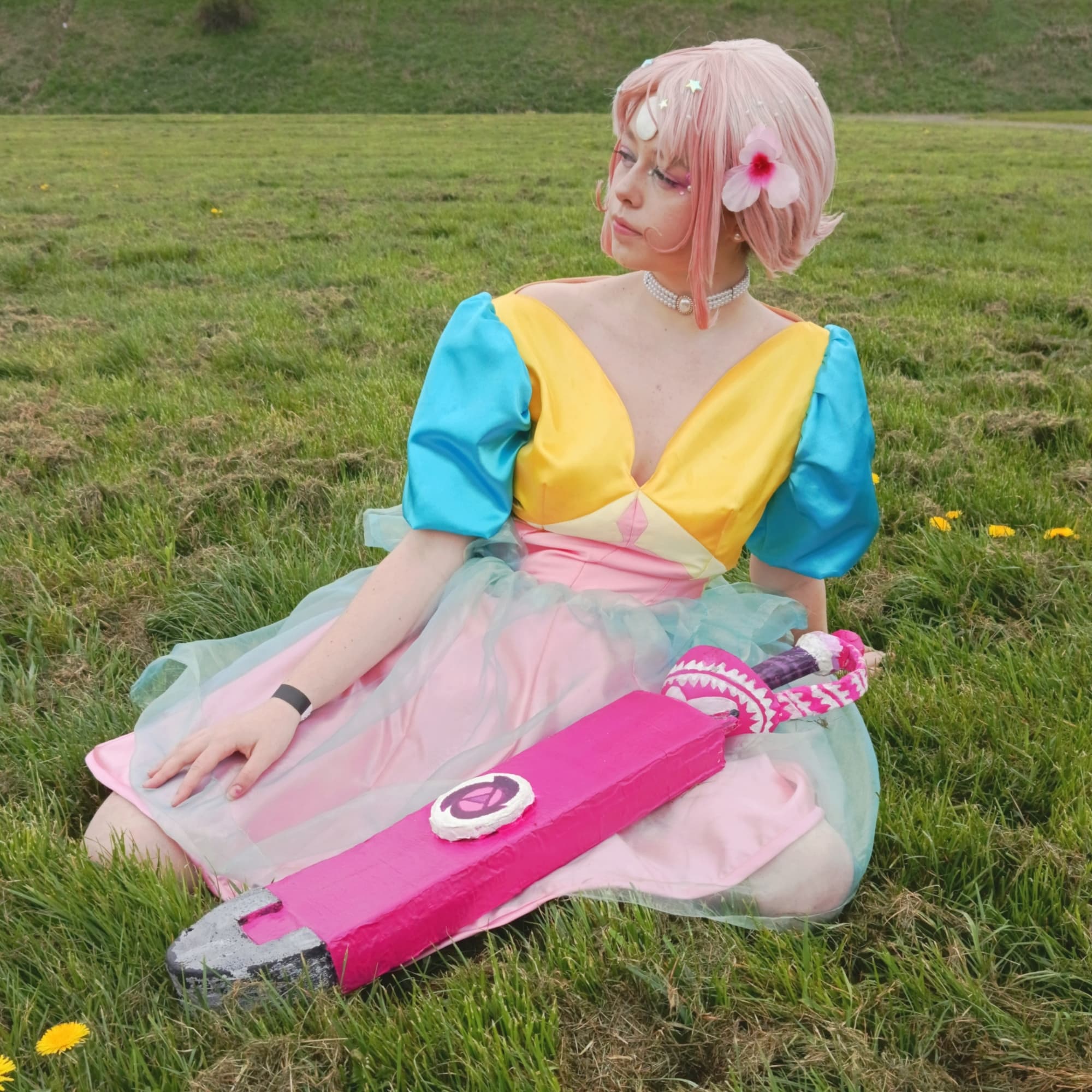 Pearl game fest - Steven Universe cosplay photoshoot cover