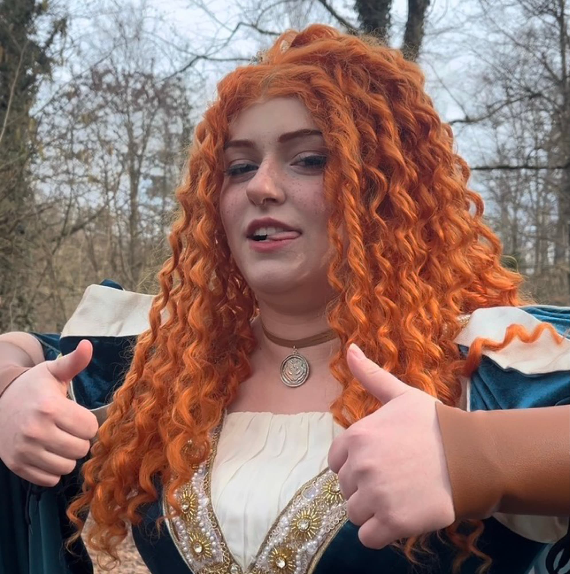 Merida - Brave cosplay photoshoot cover