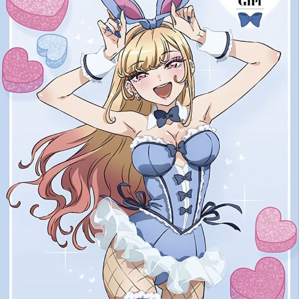 Marine bunny bleu