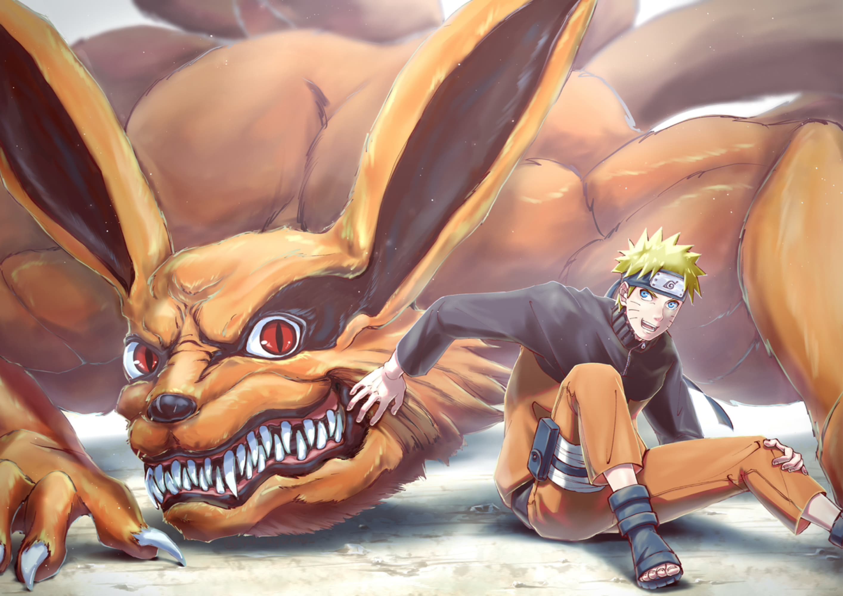 Naruto et Kurama