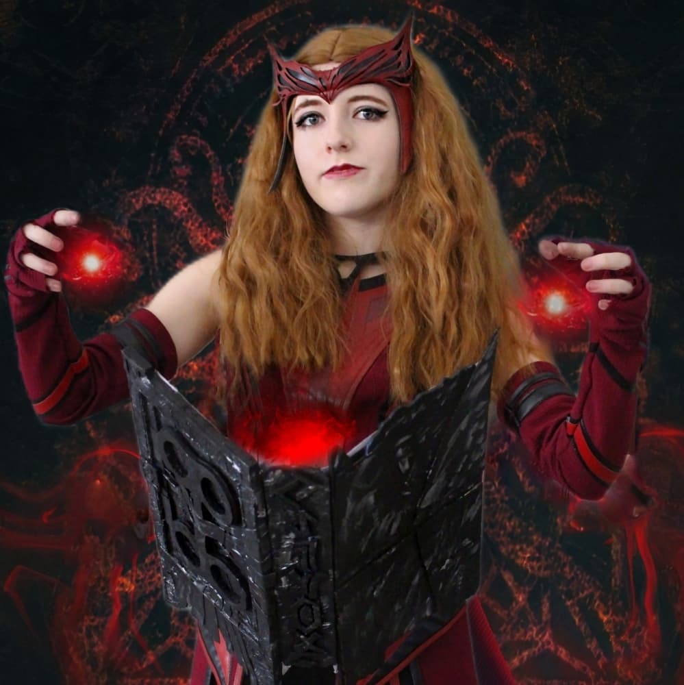 Wanda Maximoff  - Marvel cosplay photoshoot cover