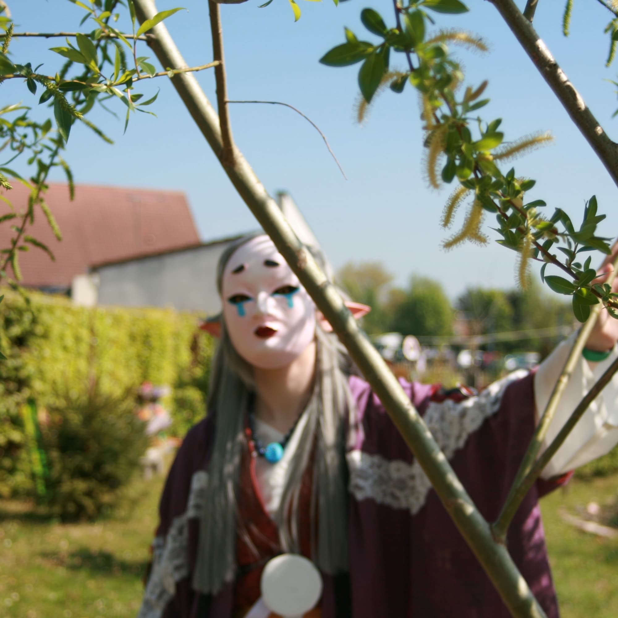 Noppera-bo (raw) - Mononoke cosplay photoshoot cover