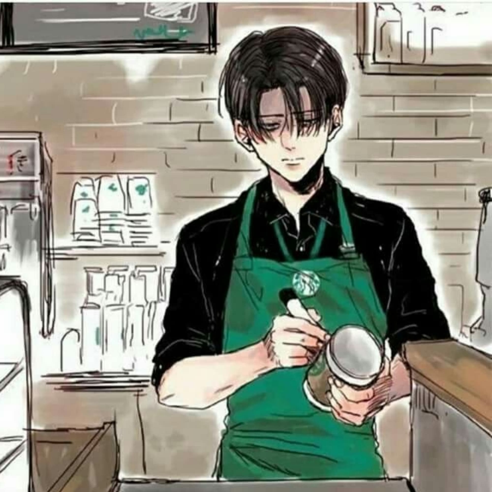 Livaï ( Starbucks version )