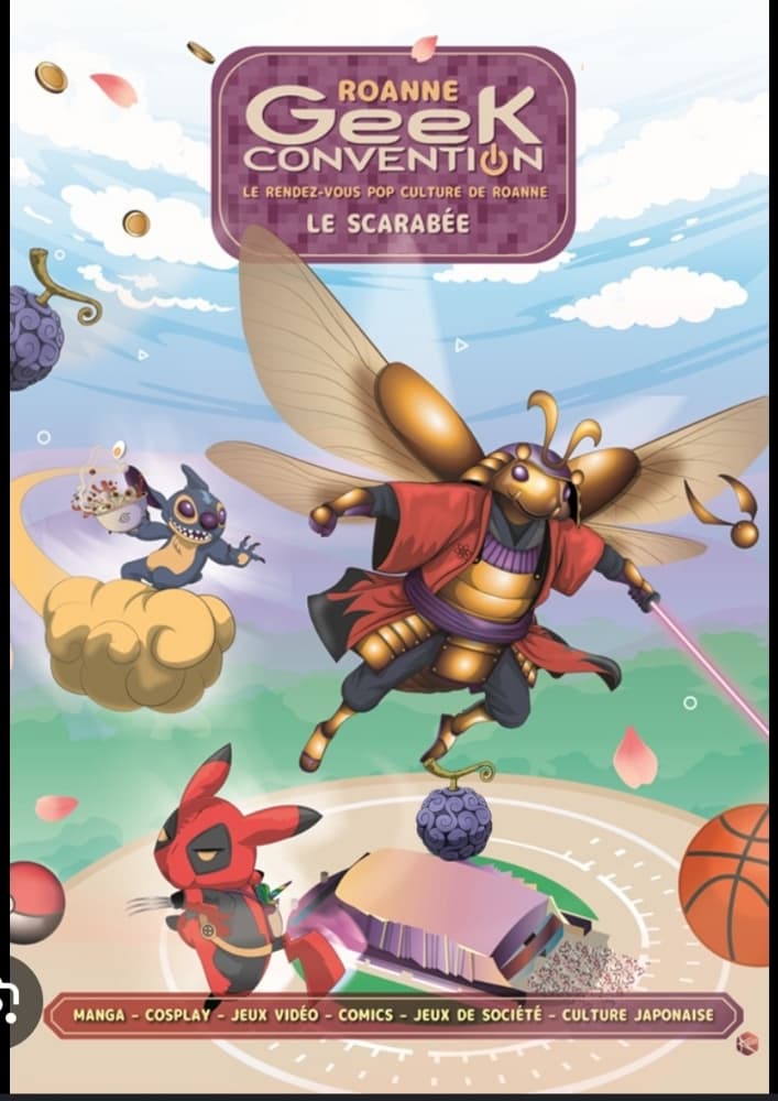 Roanne geek convention 