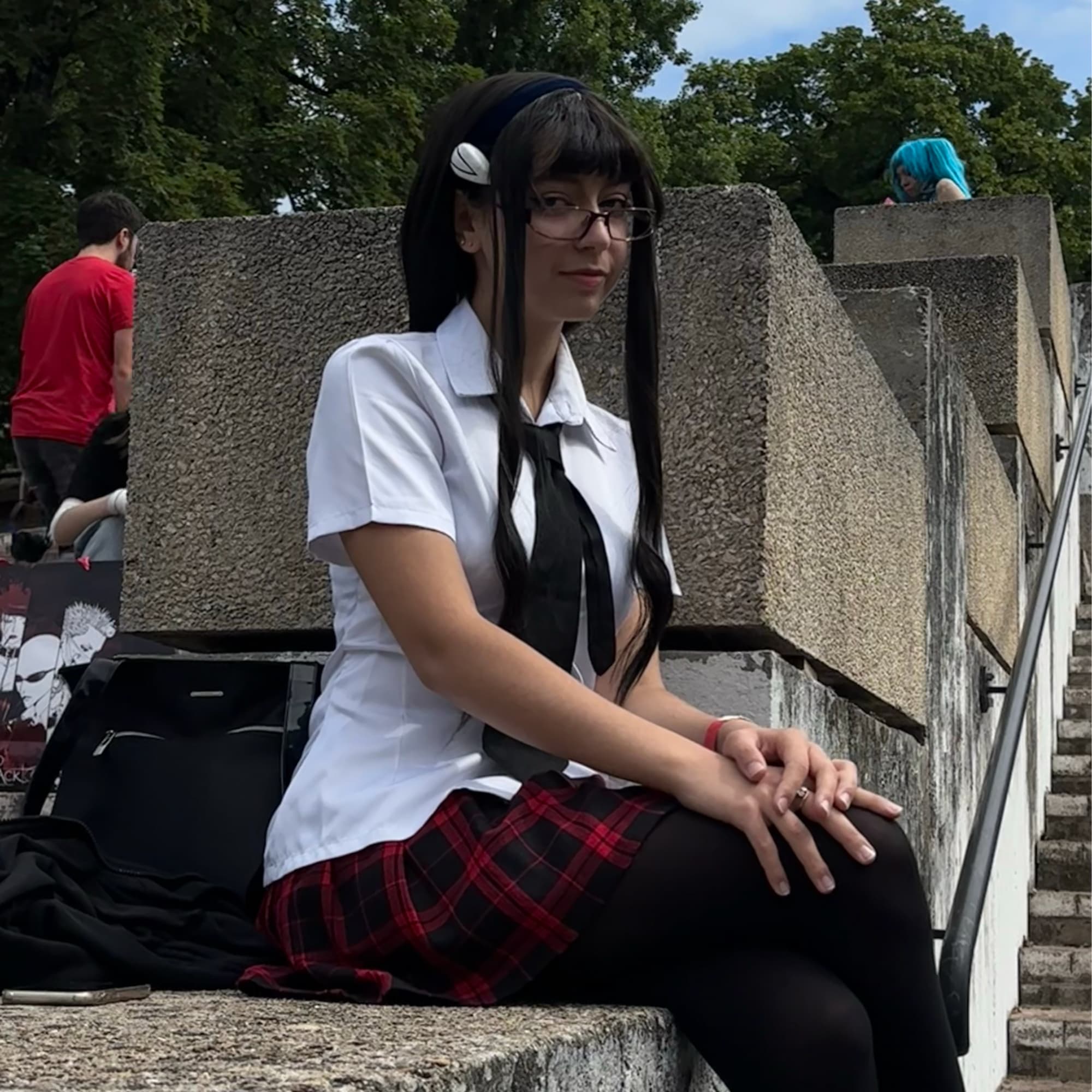 mari - Omori cosplay photoshoot cover