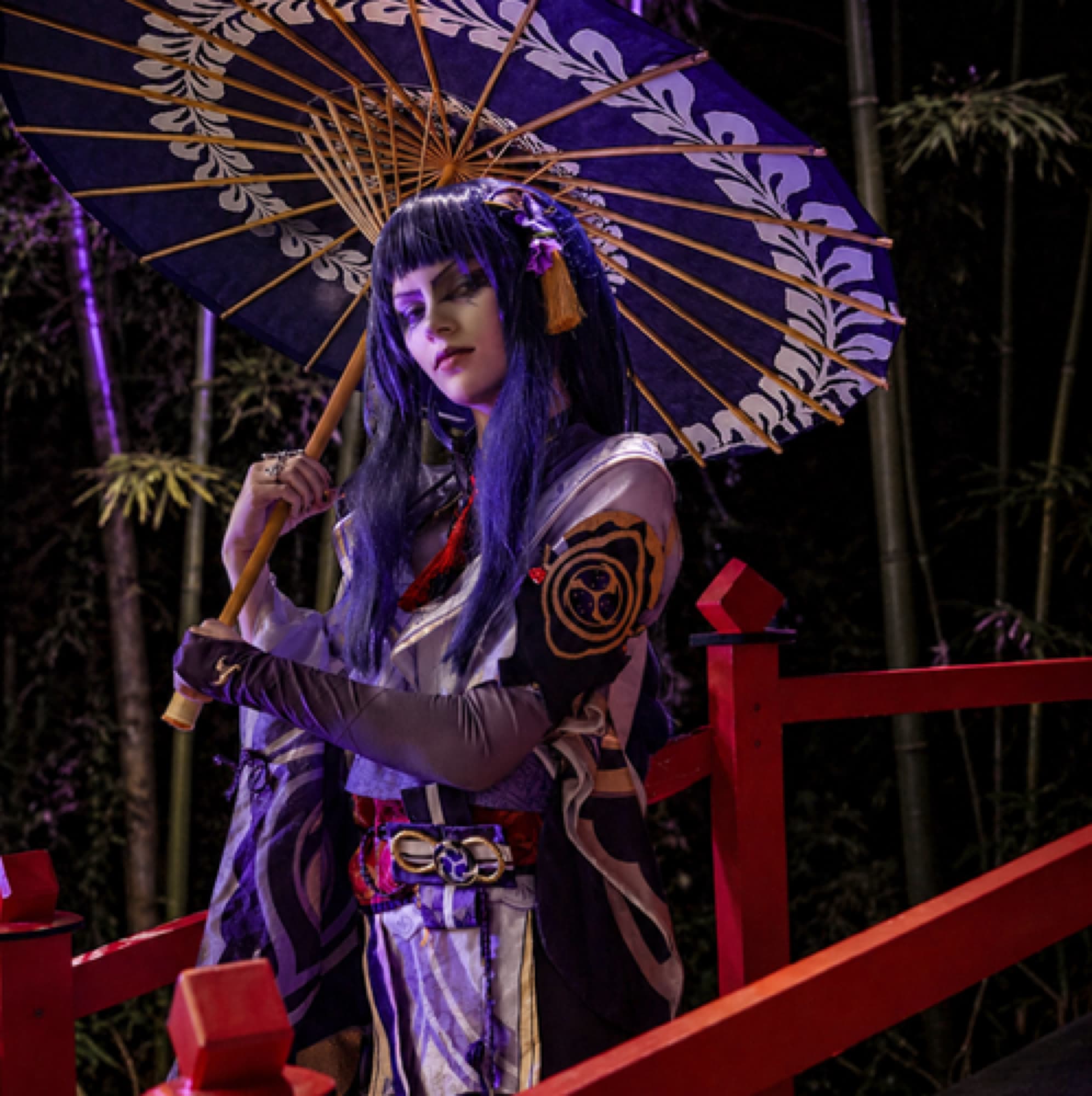My raiden shogun cos - Genshin Impact cosplay photoshoot cover