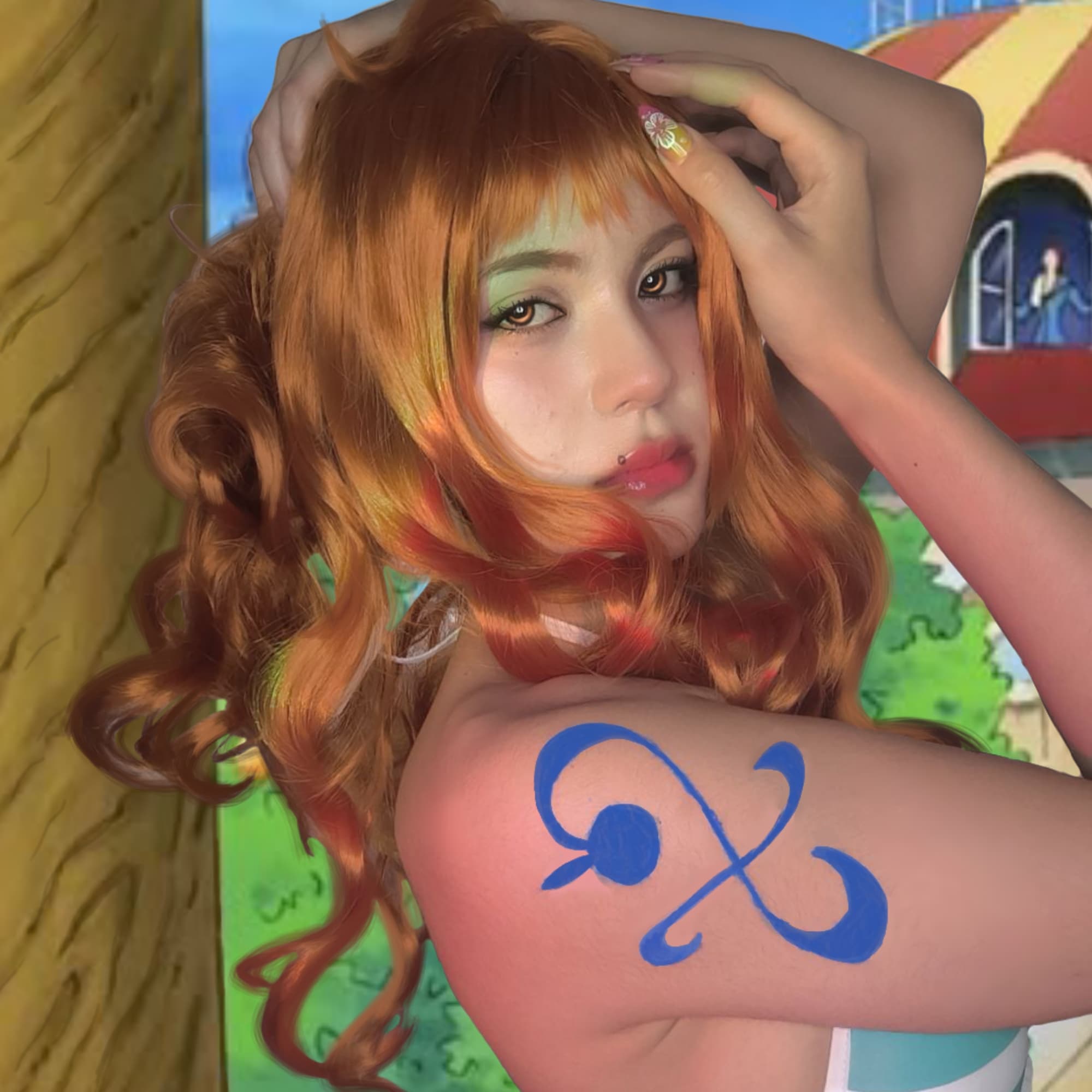 Nami - One Piece cosplay photoshoot cover