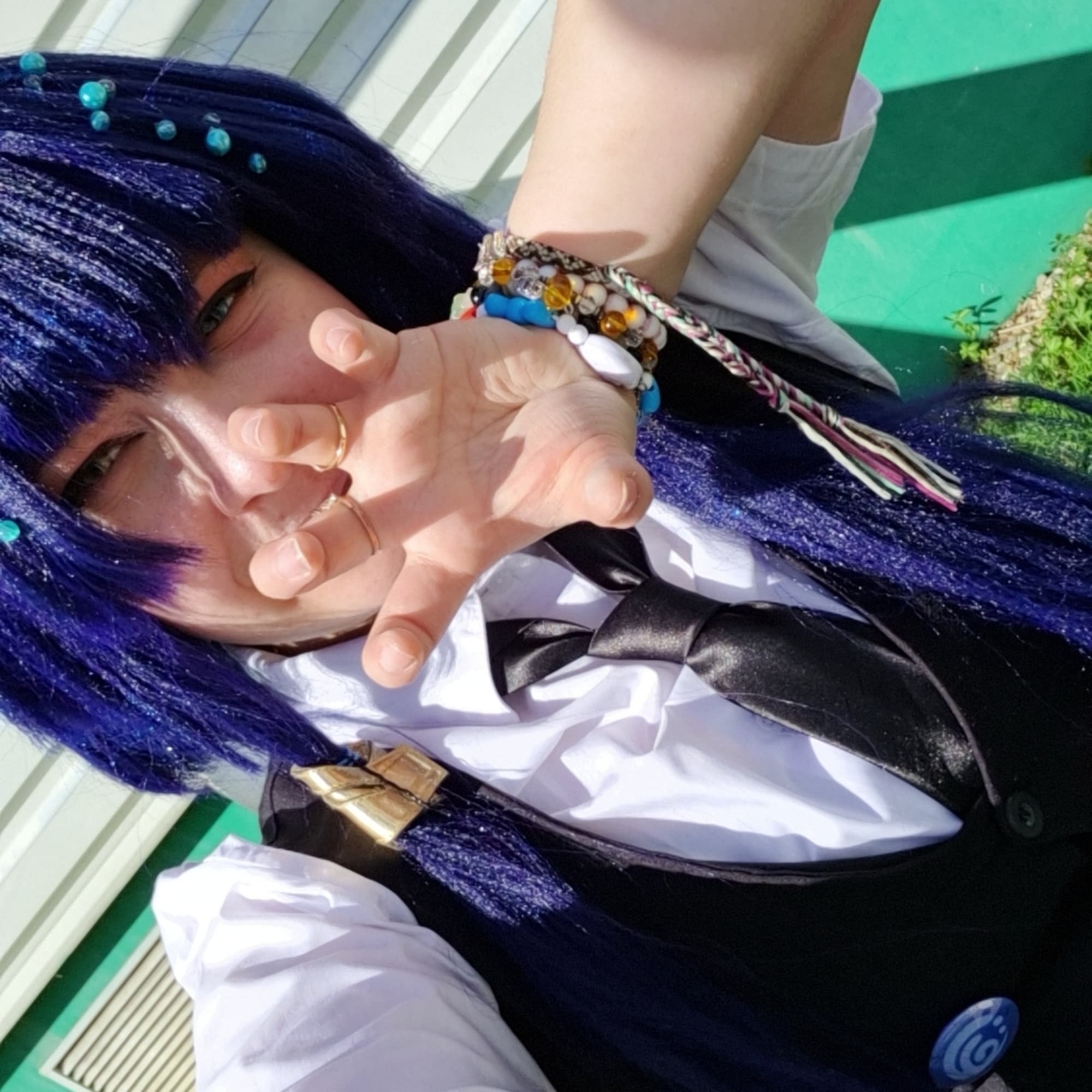 Candace suit conv - Genshin Impact cosplay photoshoot cover