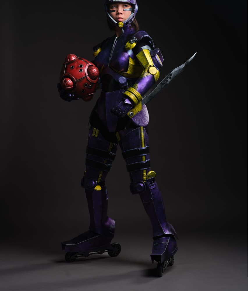 Gally Motorball  - Battle Angel Alita cosplay photoshoot cover