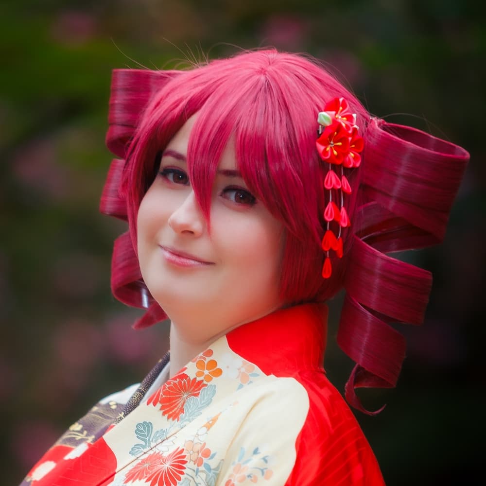 Kasane Teto  - Vocaloid cosplay photoshoot cover