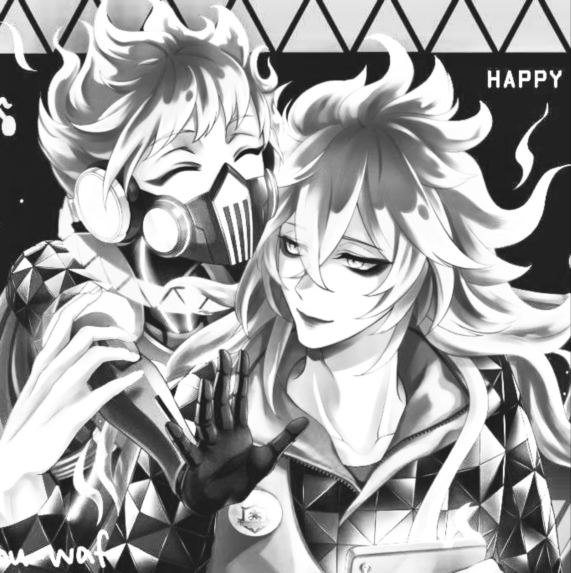 Ortho & Idia  - Twisted Wonderland cosplay photoshoot cover