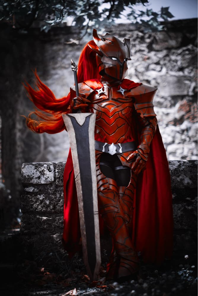 Igris - Solo Leveling cosplay photoshoot cover